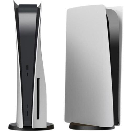 Game Console Cover Protective Shell for PS5 CD-ROM Version Replaceable Game Console Shell Game Accessories Cover