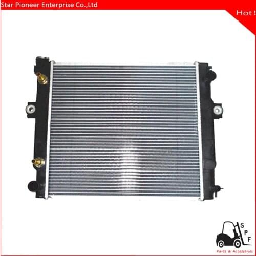For Mitsubishi Forklift part Radiator part # 91E01-00010, 21460-FJ10A, 21460-FJ101