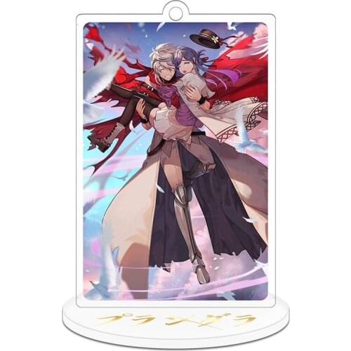 Height 9cm PLUNDERER Anime Action Figure Toy Acrylic Keychain Decorative Ornaments