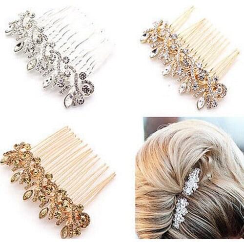 Elegant Tiara Hairwear Silver Pearl Headband Crystal Hair Jewelry Wedding Hair Accessories Romantic Bridal Head Chain Headdress