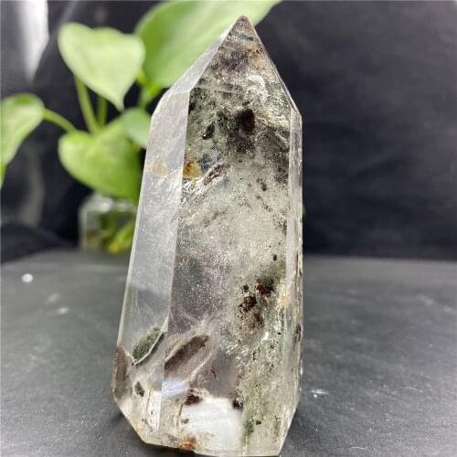 Phantom Crystal Tower Stone Island Cristals Wicca Decor Spiritual Meditation Pierre Islend Quartz Obelisk Reike Healing Chakra