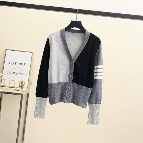 Cardigan Sweater Korean Fashion Y2k 2021 Autumn Winter Sweaters Long Sleeve Tops Cardigan Women Knitted Clothes Kawaii Clothing