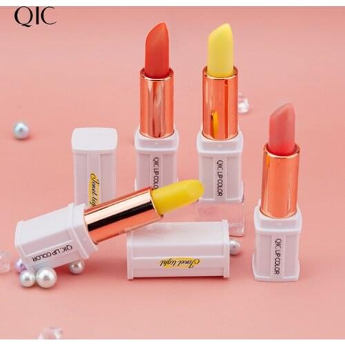 Carotene temperature-changing lip balm female moisturizing thousand-color color-changing lipstick makeup beauty