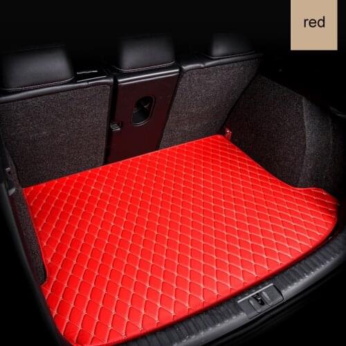 Custom leather Car trunk mat for Chery all models QQ3 QQ6 Ai Ruize A3 Tiggo X1 QQ A5 E3 V5 car accessories styling floor mat