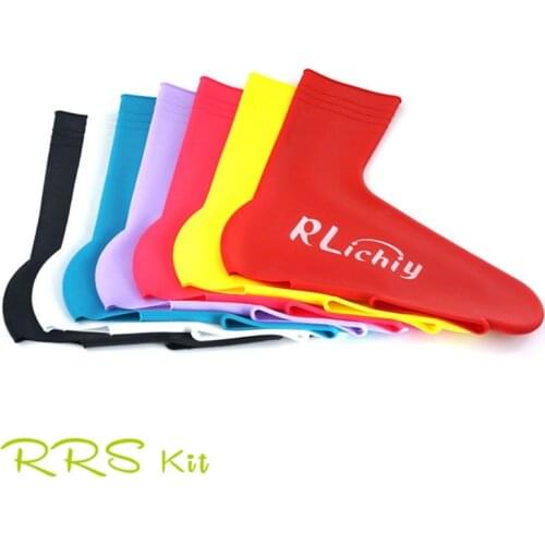 On Cold Rainy Or Snowy Men/Women Road Bike Lock Shoe Cover Lightweight Water And For Road Cycling Wind Proof Tall Shoe Covers