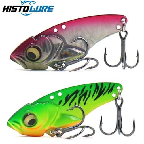 Metal Vib Lures 8g 11g 14g Fishing Lure Vibrations Spoon Isca Hard Bait Bass Crankbait VIB Wobbler Spinner