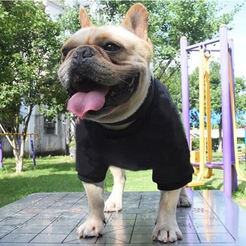 Fashion Pet Dog Sweatshirt Clothes Puppy Winter Warm Coat Jacket Sweater For Small Medium Dogs Pug Schnauzer Chihuahua LXC17