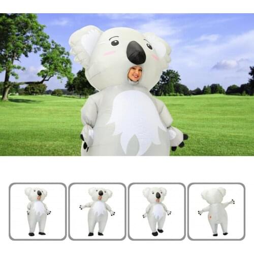 Inflatable Doll Costume Durable Great Airtight Blowup Koala Costume Halloween Prop