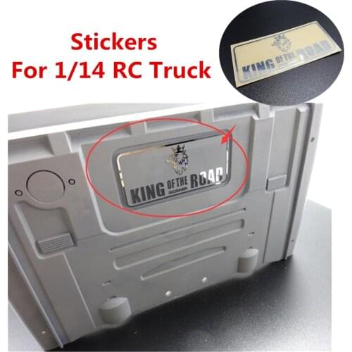 Tamiya Scania Truck Rear Window Stickers For 1/14 RC Tractor Scania Actros R470 R620 R730 56323 Rc Toys Truck