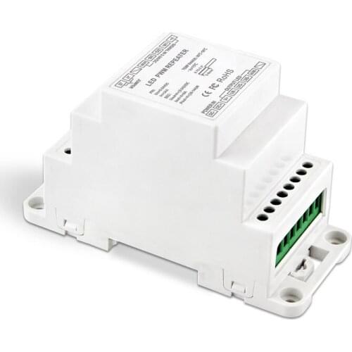 New DIN Rail DC5V 12V 24V input Led Power Repeater Led Amplifier 3CH/4CH/5CH output Signal Amplifier Power repeater BC-964-DIN
