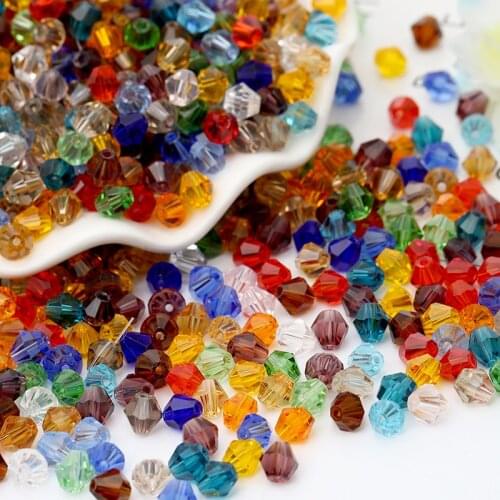 Wholesale 6mm Transparent Crystal Beads For Jewelry Making Bracelets Necklace Earring Bead Curtain Diy Handmade Beading Findings