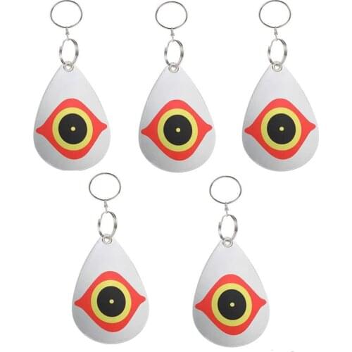 5PCS Bird Repellent Reflective Bird Scarer Eyes Scare Birds Away- Pest Deterrent For Garden Lawn Courtyard
