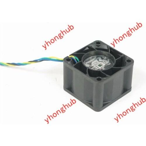 EVERFLOW R124028BU DC 12V 0.4A 40x40x28mm 4-Wire Server Cooling Fan