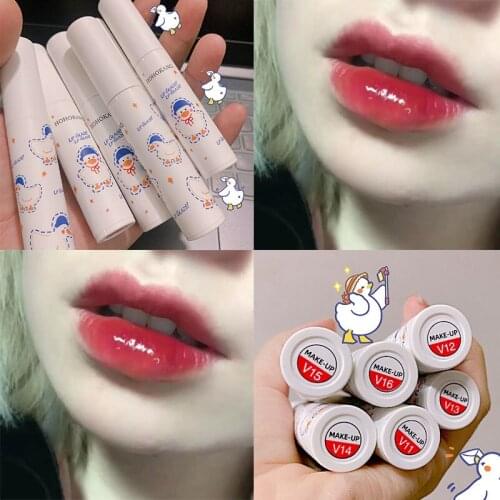 High Quality 1 Pcs Velvety Lipstick Long Lasting Nonstick Cup Not Fade Makeup Cosmetics For Girl Women