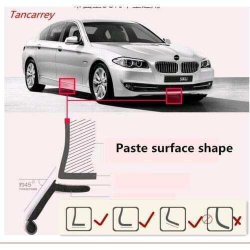 2.5M Car Front Bumper Protector Sticker Styling For vw launch x431 prado 120 honda civic bmw f10 peugeot 308 nissan x trail t32