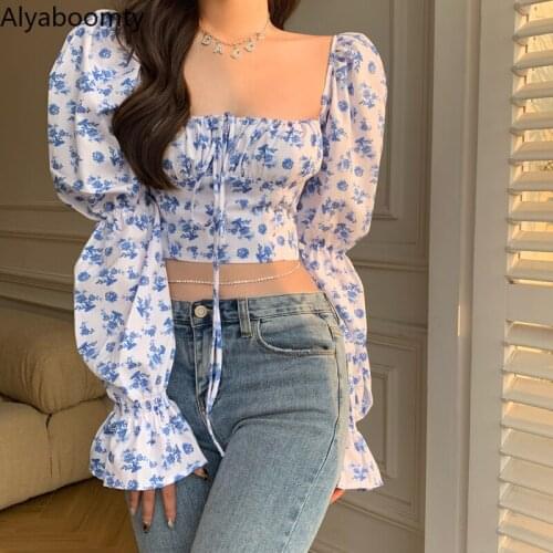 Женские рубашки с принтом Alyaboomty China At AliExpress