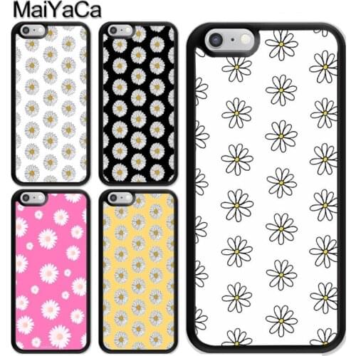 Daisy Flower Case For iPhone 12 Mini 11 Pro MAX X XR XS MAX SE 2020 6S 7 8 Plus 5s Cover