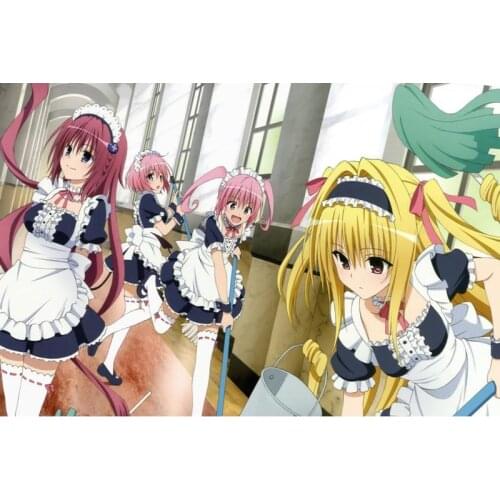 Home Decor 27x40cm Canvas Silks for family decoration To love ru darkness girls poster mural bathroom mirror decals