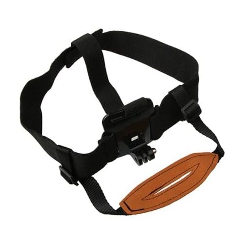 Elastic Action Camera Head Strap Mount for GoPro Hero 6 5 3 4 Session for SJ4000 H9 Sports camera accessories