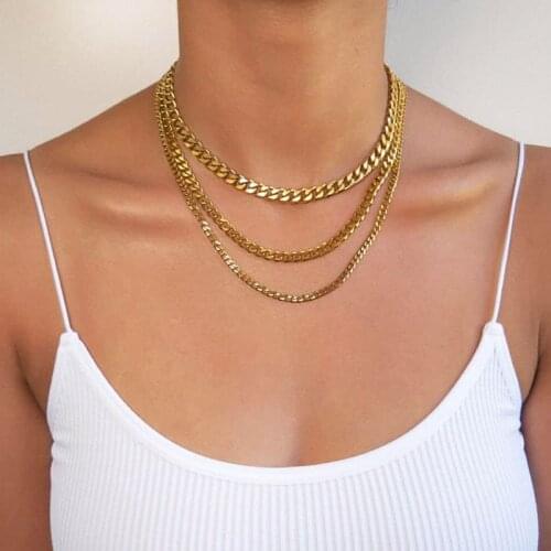 ICFTZWE Gold Chokers