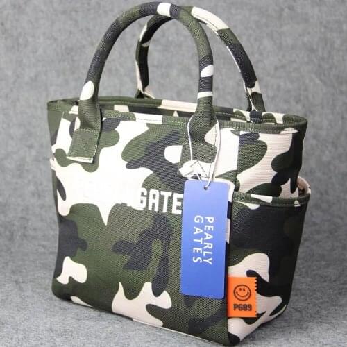 Fashion Golf Handbag Canvas Composite Camouflage Green
