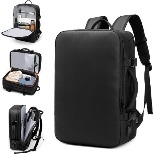 Extended Business backpack Men large capacity Laptop Backpack Anti-theft travel bag USB charging 39L School Backpack HOT Mochila
