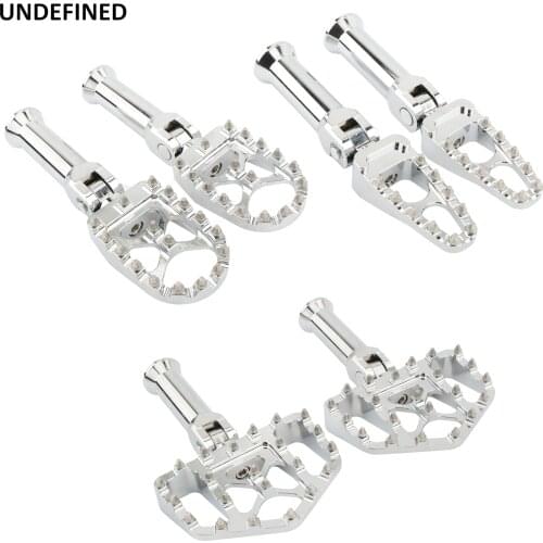 MX Softail Foot Pegs Rear Footpegs Footrest Support Kit for Harley Softail Breakout Fat Boy Street Bob Sport Glide Deluxe 18-20