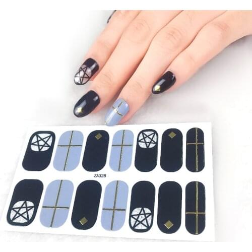 Nail Sticker Set Self Adhesive Nail Sticker Nail Strips Nailart Sticker Sticker For Nails Foil Nail Art Stickers 2020 Shiny girl