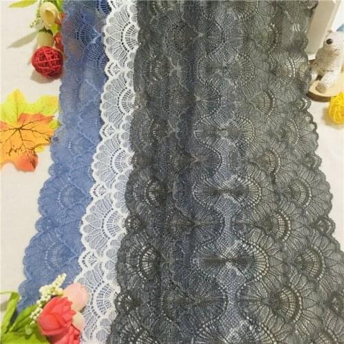 NO1135-1 18.5cm Hot Sale Elastic underwear Lace for Bras