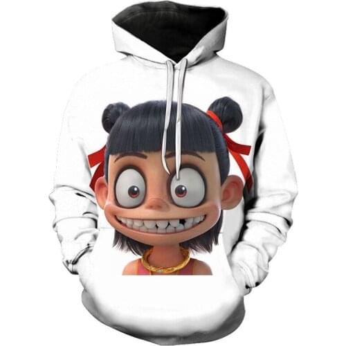 Autumn and winter 3d printed boys and girls hoodies Casual Japanese anime sweater Cool fashion pullover coat for men