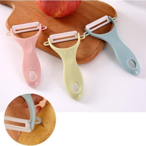 Vegetable Fruit Potato Peeler Cutter Household Ceramic Gadget Peeling Portable Home Kitchen Tools Accessories Tool 13*7cm