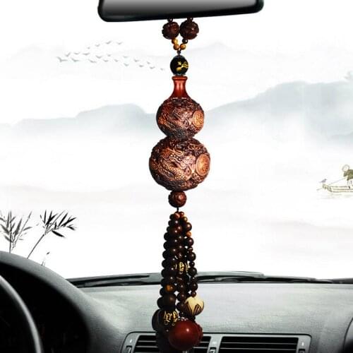 Car pendant Pendant Mirror Pendant Vehicle decoration Ornament Peach Tree Pendant Gourd ornaments