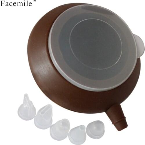 Silicone Macaron Special Cup Cake Muffin Pastry Cream Decorating Pen With 4 Nozzles Baking Tools 01080 Gift