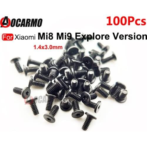 100Pcs Screw Middle Frame Motherboard Internal Screws For Xiaomi Mi 8 9 Mi8 mi9 Explore Versionin Replacement Part
