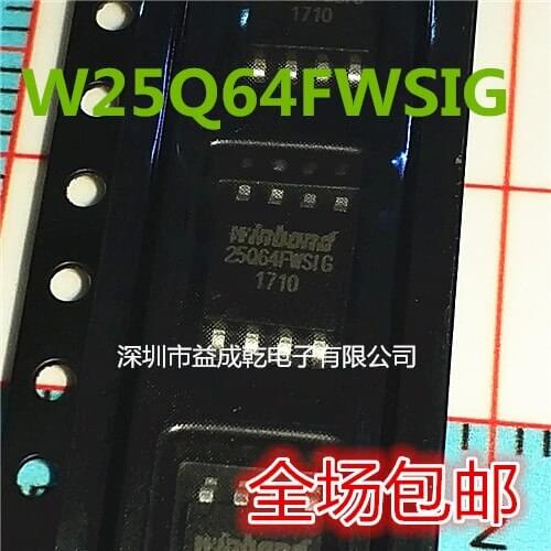 100% Original New In Stock W25Q64FWSIG W25Q64 W25Q64FWSSIG SOP8