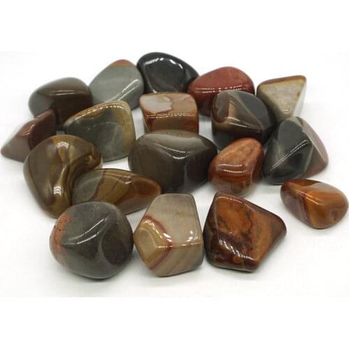 Desert Jasper Tumbled Stone Irregular Polished Natural Rock Quartz Chakra Healing Decor Minerals Collection