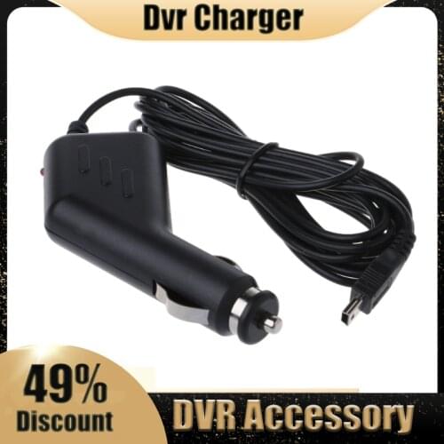 1.5A 5V Car Mini USB Adapter Charger Power Plug Cord DVR GPS Accessories
