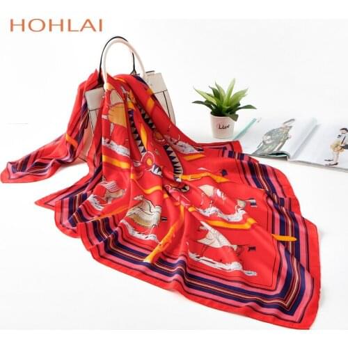 Женские осенние шарфы HOHLAI China At AliExpress