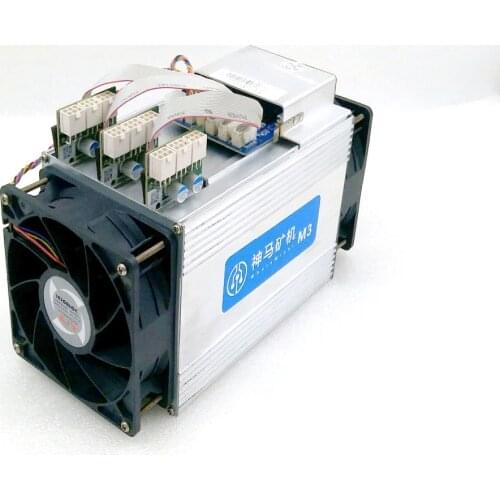 The Asic Bitcoin BTC BCH Miner WhatsMiner M3 11.5TH/S-12TH/S +Original PSU 0.17 -0.18kw/T Cost-effective than WhatsMiner M3X