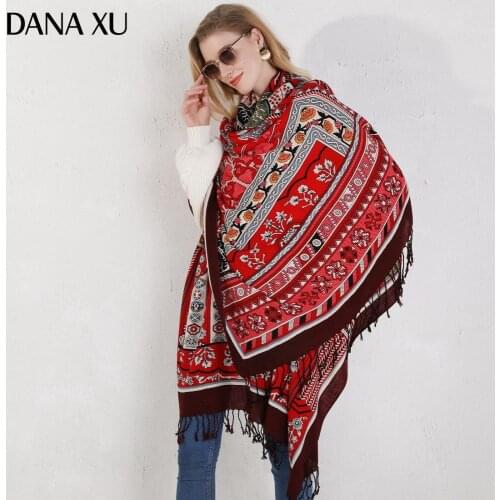 Fashion Winter Scarf For Women Scarf Cashmere Warm Plaid Pashmina Scarf Luxury Brand Blanket Wraps Female Scarves And Shawls