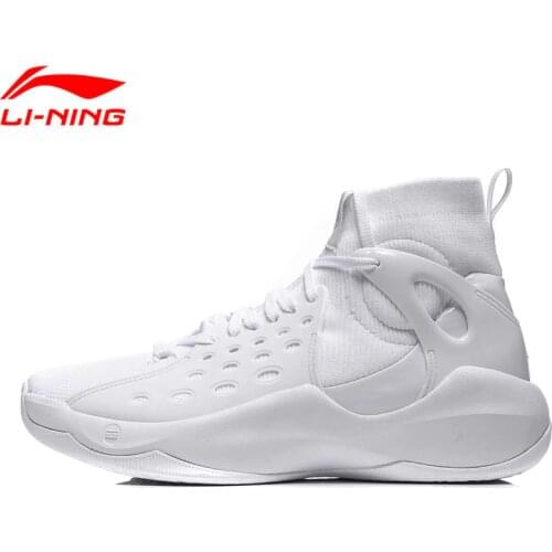 Li-Ning Men Sonic VI Professional Basketball Shoes Mono Yarn Cushion LiNing TPU Wearable Sport Shoes Sneakers SAMJ18