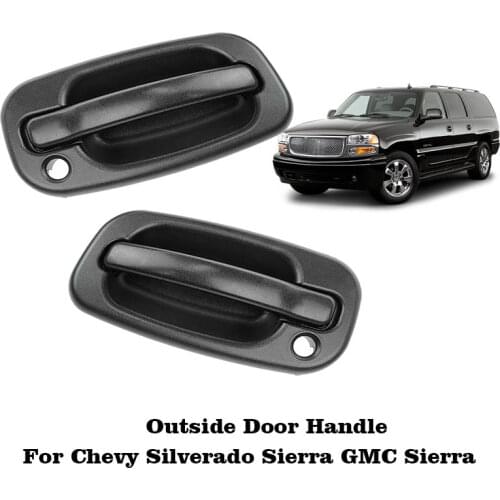 15034985 15034986 handle outside left and right for Chevy Avalanche Silverado Surburban Tahoe GMC Sierra 1500 2500 3500 Yukon