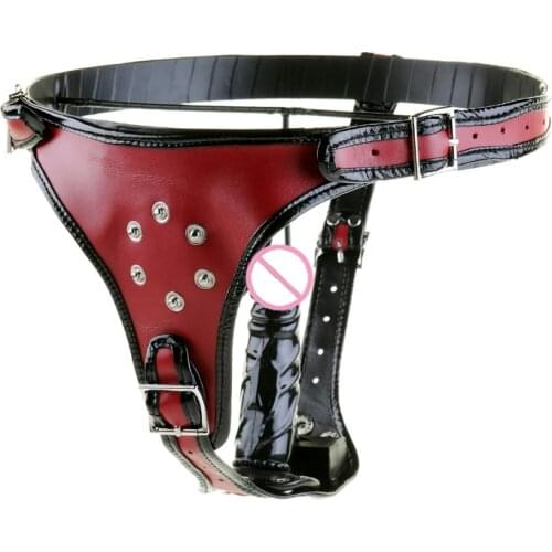 Outdoor Wear Realistic Dildo Women Gay Chastity Belt Strapless Strap on Dildo Harness Lesbian Strapon BDSM Sex Toy for Women Men