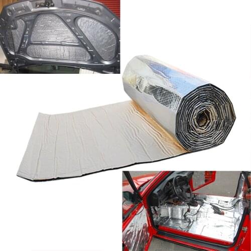 Sound Deadening Mat Car Firewall Sound Deadener Heat Shield Insulation Audio Noise Insulator Deadening Pad 7mm 500x1000mm