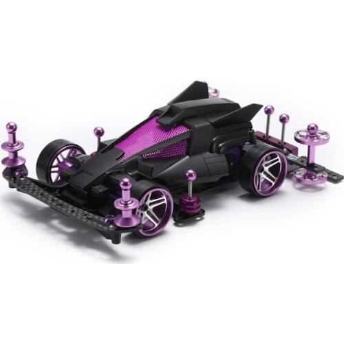 1Set PROTO-EMPEROR Premium Super 2 Chassis 1/32 Scale Tamiya Mini 4WD Car Model+ Upgrade Modify Parts Set