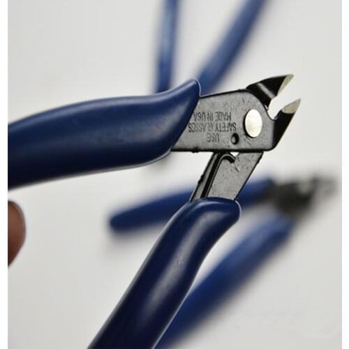 1Pcs Diagonal Pliers Electrical Cable Wire Cutter Cutting Nippers Alicates Hand Tools Stripper Cutters Plier Side Shears Nipper