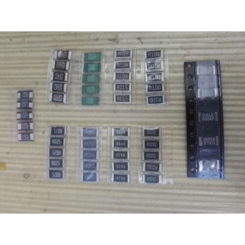 50PCS Alloy resistance 2512 SMD Resistor Samples kit ,10 kindsX5pcs=50pcs R001 R002 R005 R008 R010 R015 R020 R025 R050 R100