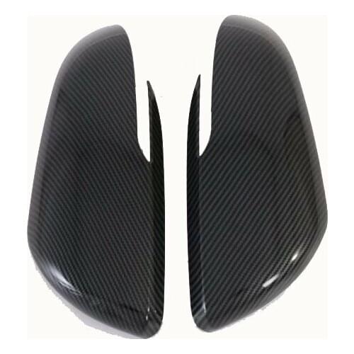 Car-Styling Accessories For Kia Seltos 2019 2020 2021 ABS Fibre Car Side Door Rearview Mirror Cover Trims Stickers