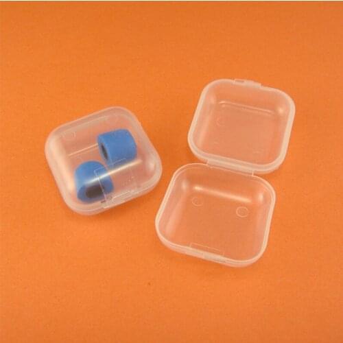 5pcs Portable Earphones Ear Tips Storage Case Dustproof Earbuds Earphones Accessories Packing Box Case