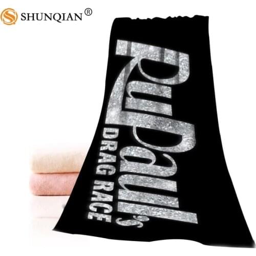 Hot Custom Rupaul Towel Printed Cotton Face/Bath Towels Microfiber Fabric For Kids Men Women Shower Towels A7.24-1